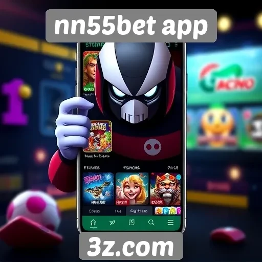 nn55bet app oferece ampla gama de jogos online